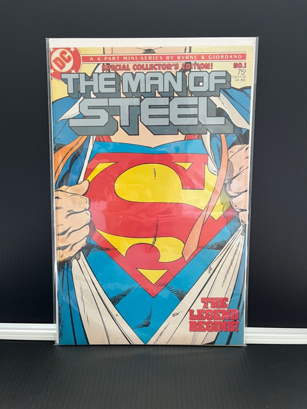 🔑 DC Comics The Man of Steel #1 Special Collector Edition - John Byrne Cover - Picture 3 of 3